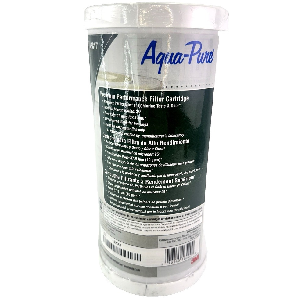 3M Aqua-Pure AP817 Whole House Large Sump Water Filter Cartridge